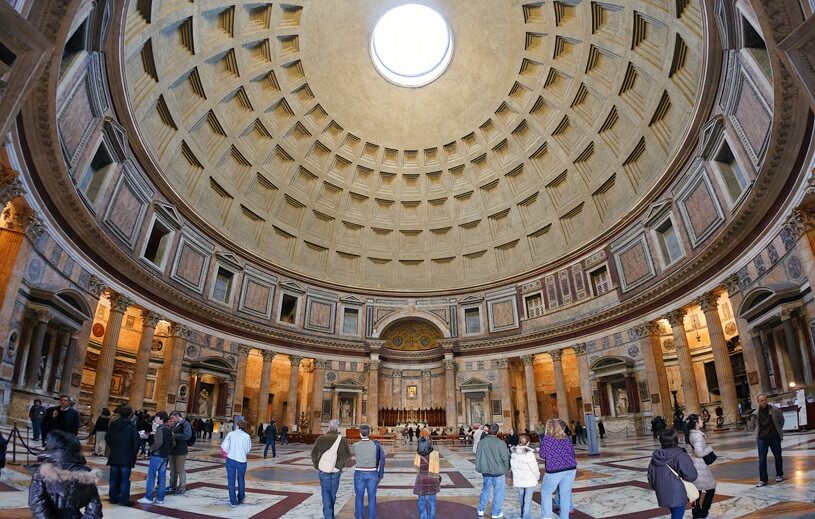Panteão de Roma em Roma na Itália Panteão de Roma em Roma na Itália