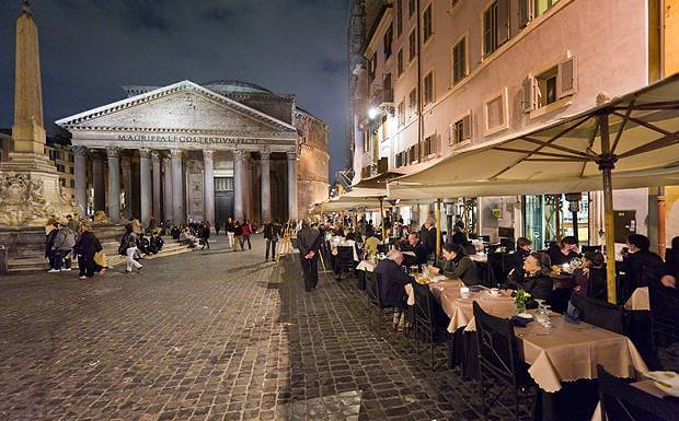 Restaurantes em Roma Restaurantes em Roma