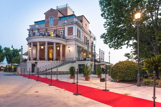 Casina Valadier na Villa Borghese em Roma Casina Valadier na Villa Borghese em Roma