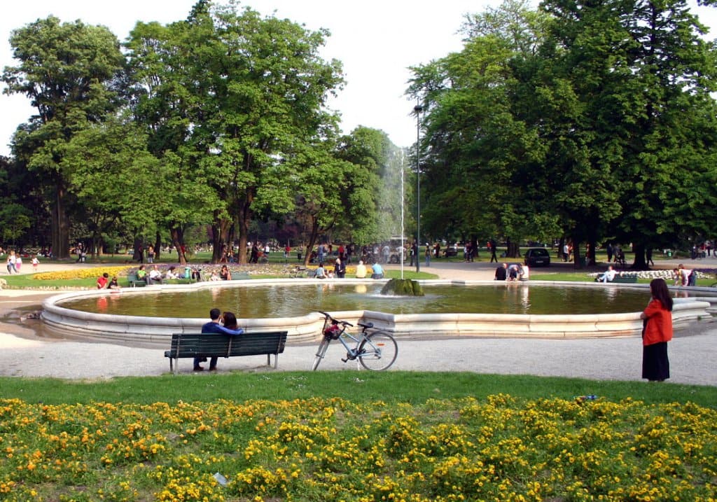 Parque Giardini Pubblici di Porta Venezia em Milão Parque Giardini Pubblici di Porta Venezia em Milão