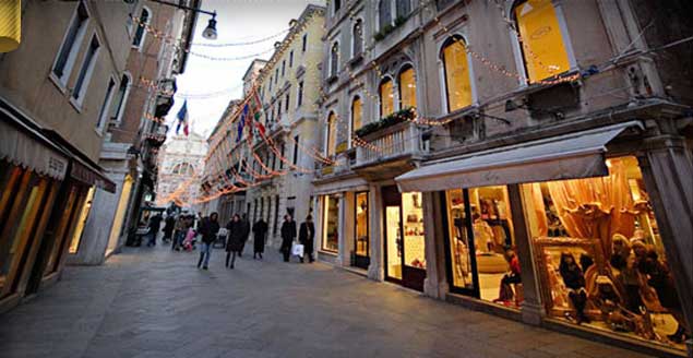 Compras em Veneza Compras em Veneza