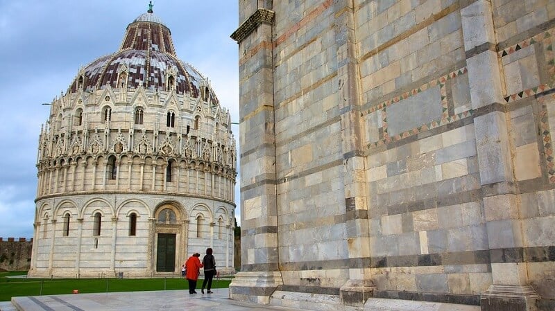 Ponto turístico Batistério de Pisa Ponto turístico Batistério de Pisa