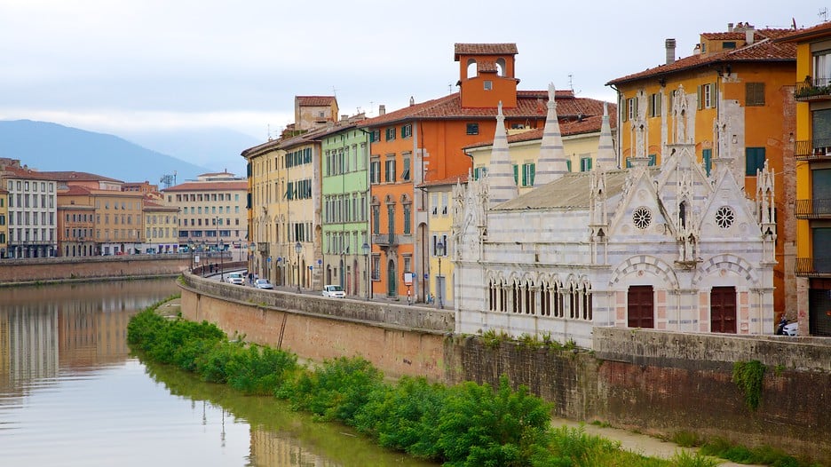 Ponto turístico Igreja Santa Maria della Spina em Pisa Ponto turístico Igreja Santa Maria della Spina em Pisa