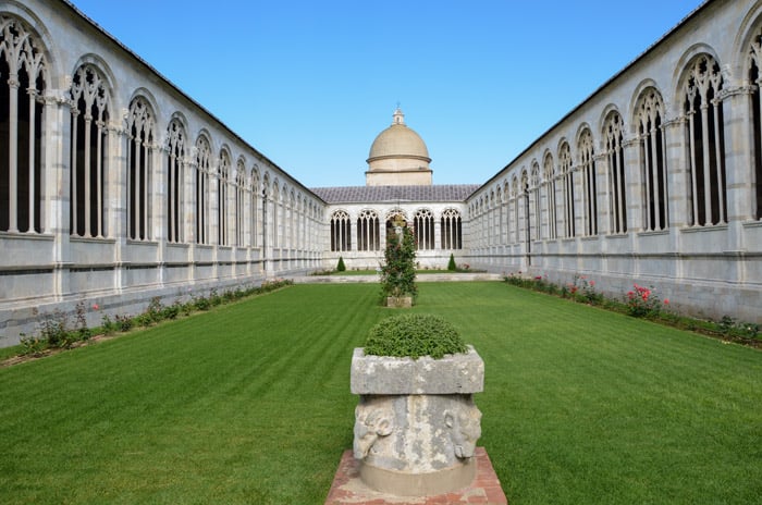 Ponto turístico Camposanto Monumentale em Pisa Ponto turístico Camposanto Monumentale em Pisa