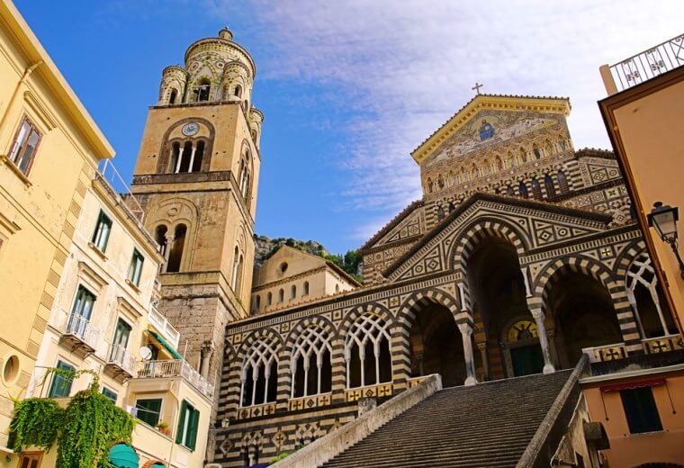 Visita ao Duomo di Sant'Andrea em Amalfi Visita ao Duomo di Sant'Andrea em Amalfi