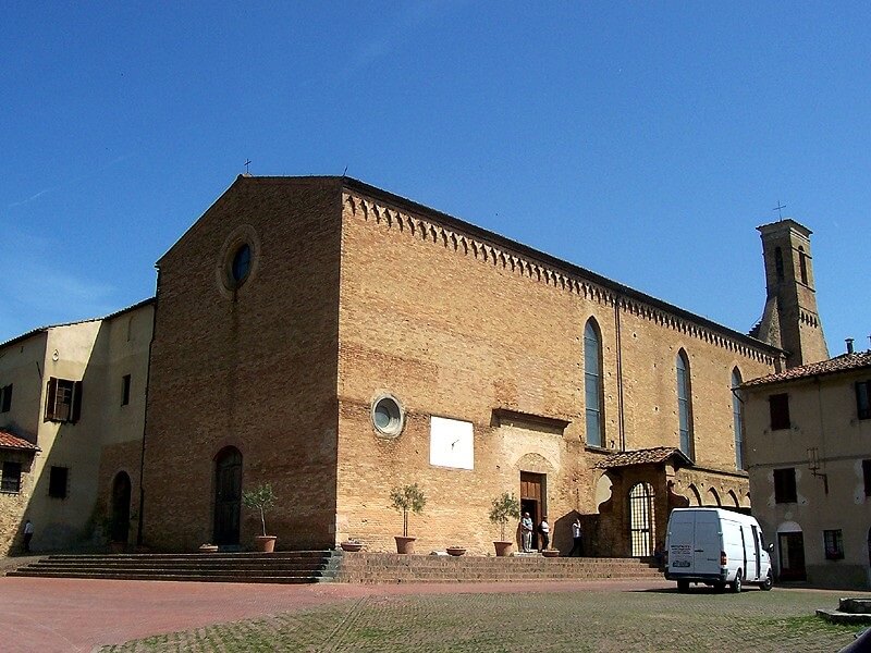 Igreja de Santo Agostinho em San Gimignano Igreja de Santo Agostinho em San Gimignano