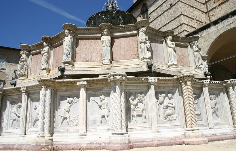 Fontana Maggiore em Perugia Fontana Maggiore em Perugia