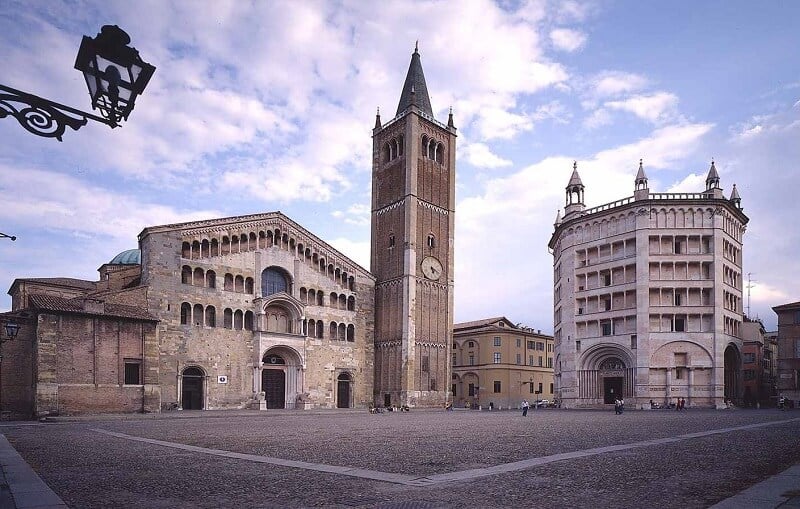 Piazza Duomo em Parma Piazza Duomo em Parma