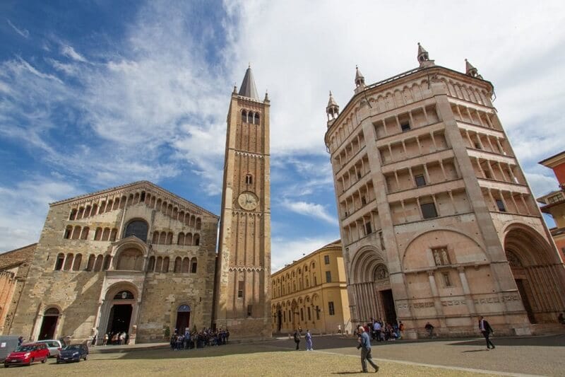 Catedral e Batistério de Parma Catedral e Batistério de Parma
