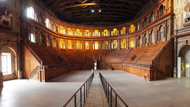 Teatro Farnese em Parma Teatro Farnese em Parma