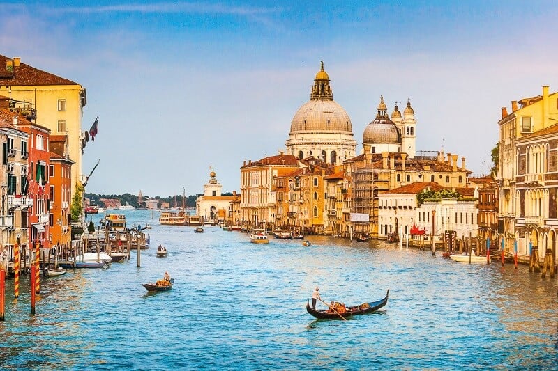 Vista da cidade de Veneza Vista da cidade de Veneza