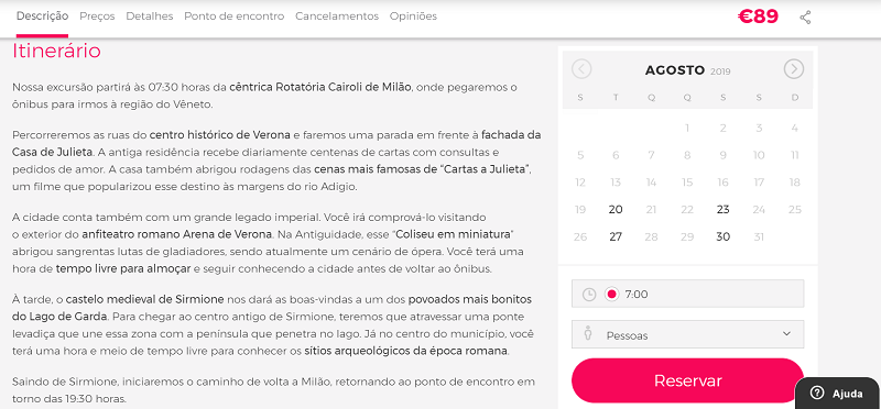 Civitatis para ingressos para o passeio por Verona e Lago Garda nas redondezas de Milão Civitatis para ingressos para o passeio por Verona e Lago Garda nas redondezas de Milão