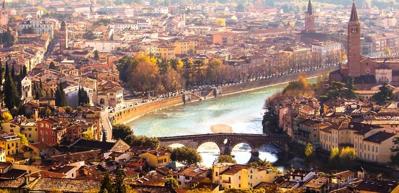 Verona na Itália Verona na Itália