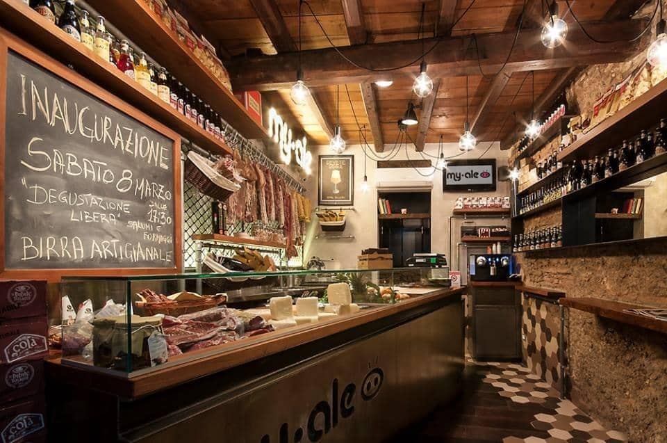 Restaurante My-Ale Craft Beer and Street Food em Roma Restaurante My-Ale Craft Beer and Street Food em Roma