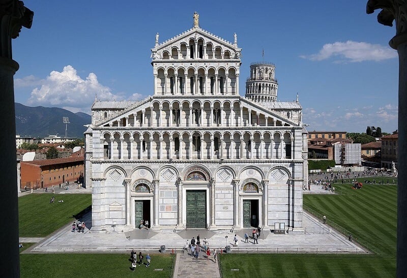 Catedral di Santa Maria Assunta em Pisa na Toscana Catedral di Santa Maria Assunta em Pisa na Toscana