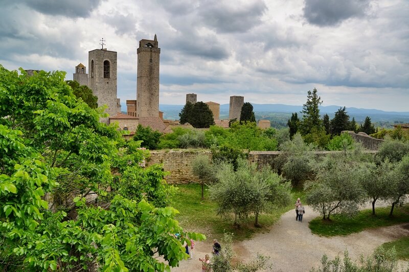 Rocca di Montestaffoli em San Gimignano Rocca di Montestaffoli em San Gimignano