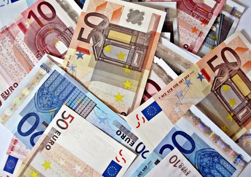 Notas de euros Notas de euros