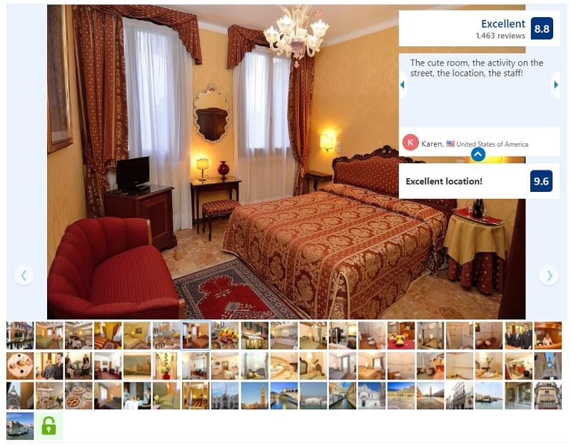 Hotel da Bruno na zona turística de Veneza Hotel da Bruno na zona turística de Veneza