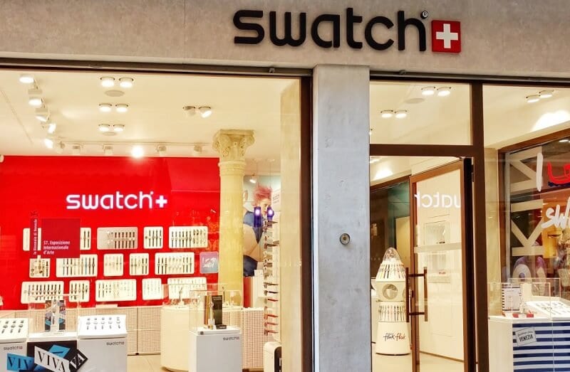 Loja da Swatch em Veneza Loja da Swatch em Veneza