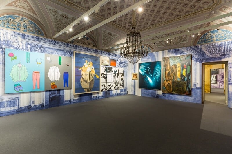 Obras expostas na Galeria de Arte Moderna de Milão Obras expostas na Galeria de Arte Moderna de Milão