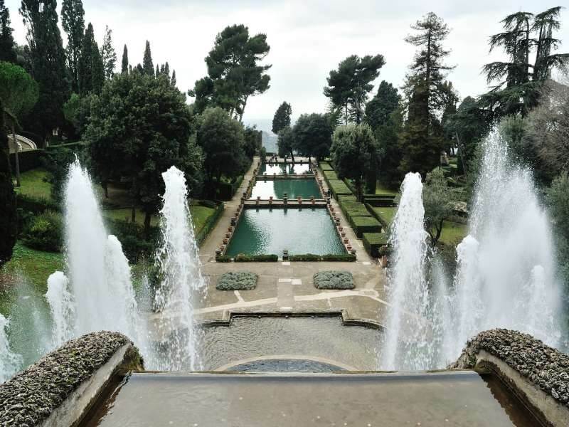Villa d'Este em Tivoli Villa d'Este em Tivoli