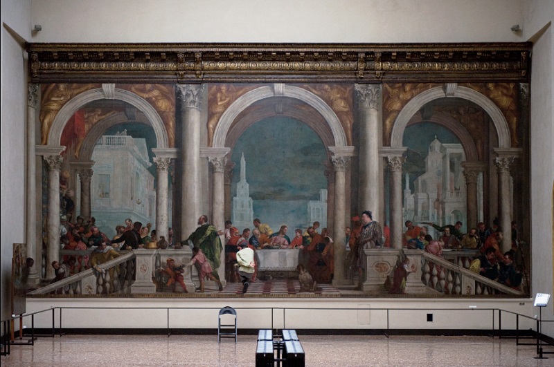 Obra exposta na Galeria Academia em Veneza Obra exposta na Galeria Academia em Veneza